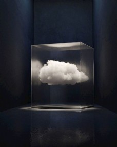 立方体和云图片