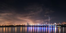 商业都市夜景图片