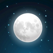 神月亮月球图片