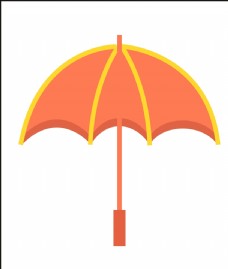 矢量雨伞图片
