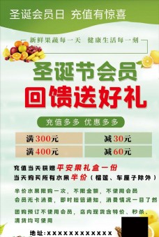 绿色蔬菜水果海报图片