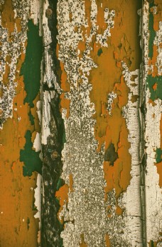 黄色背景斑驳木板木纹图片