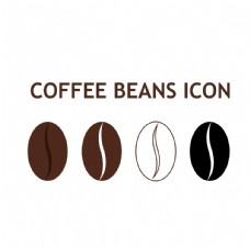图片素材咖啡豆图标图片