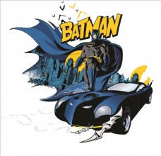 Q版可爱动物蝙蝠侠图片