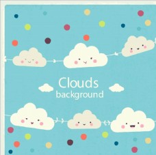 多彩天空云朵图片
