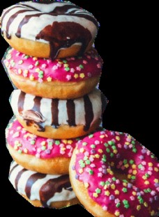 甜甜圈PNG素材图片
