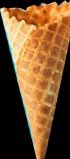 冰淇淋蛋卷筒PNG素材图片
