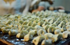 展板饺子水饺图片