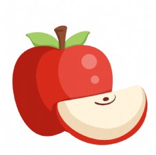 卡通水果苹果图片