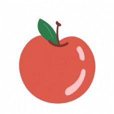 卡通手绘苹果素材图片