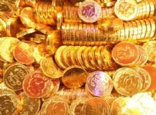 货币金币巧克力年货图片