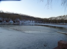 冬湖图片