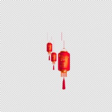 春节海报红灯笼图片