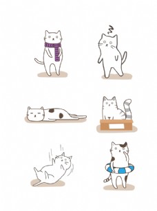 卡通猫图片