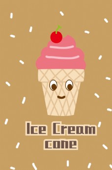 冰淇淋图案图片