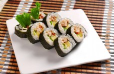 美食展板寿司图片